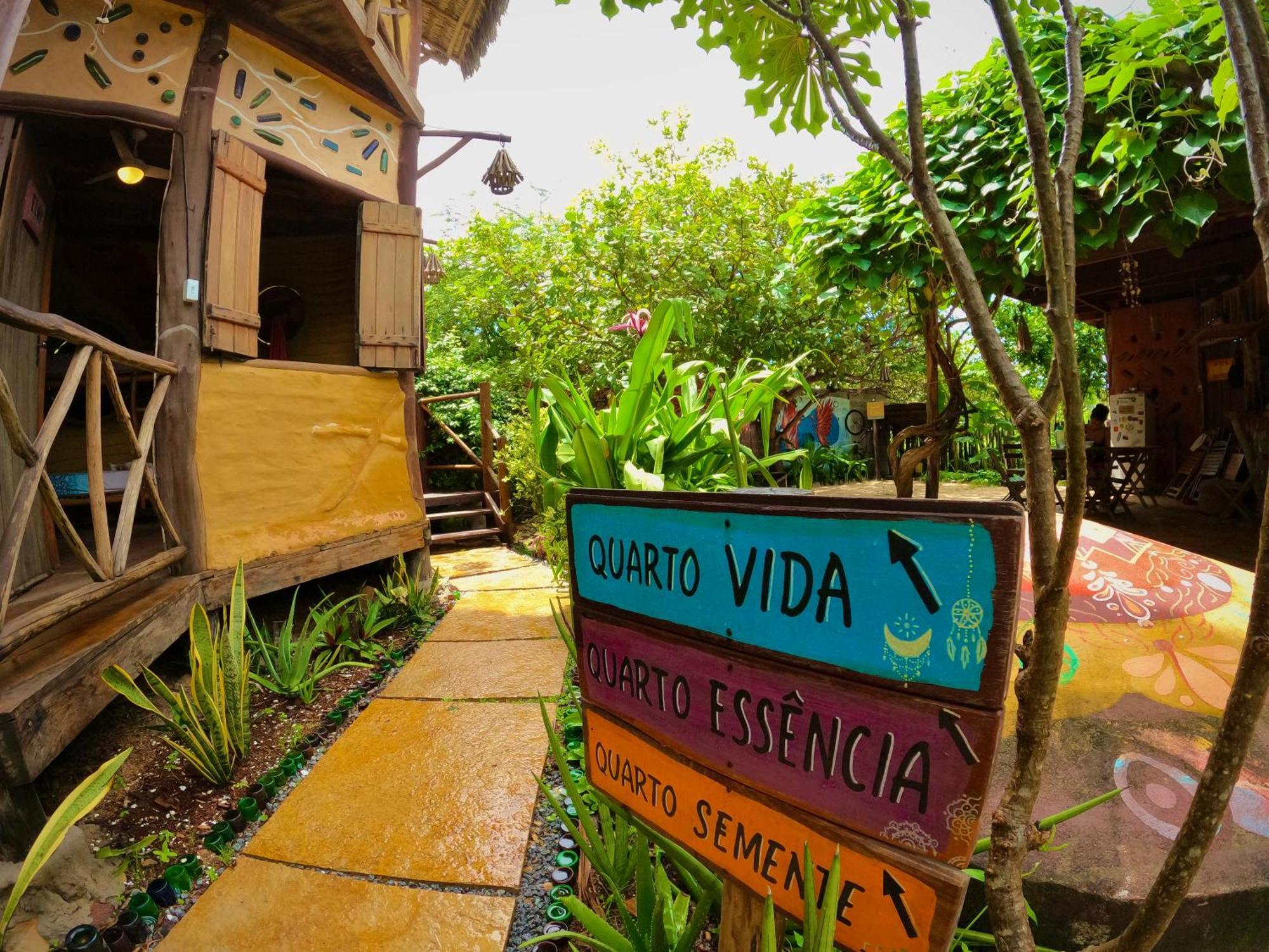 Raizes Eco Hostel Barra Grande  Exteriör bild